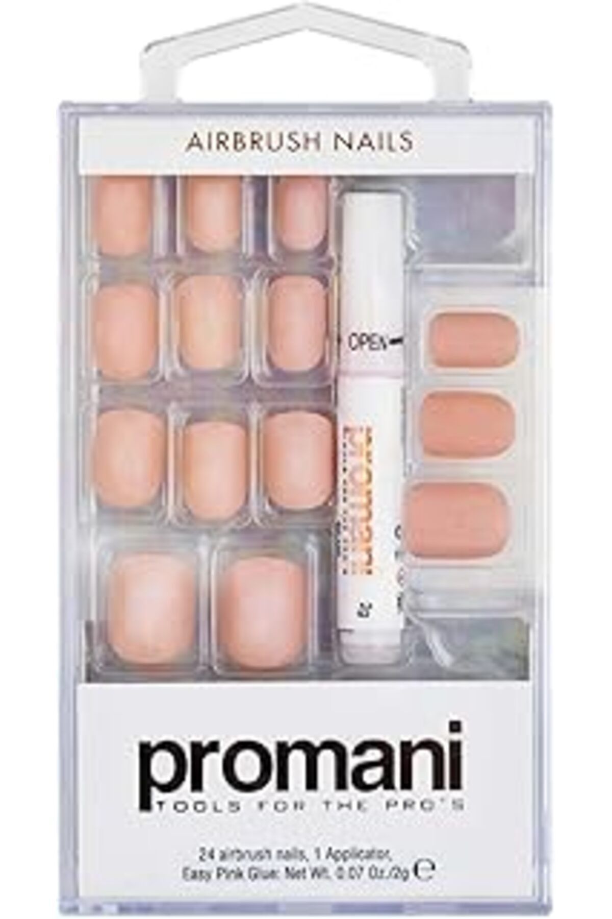 Karachil Promani Bej Takma Tırnak Kiti Pr-5003