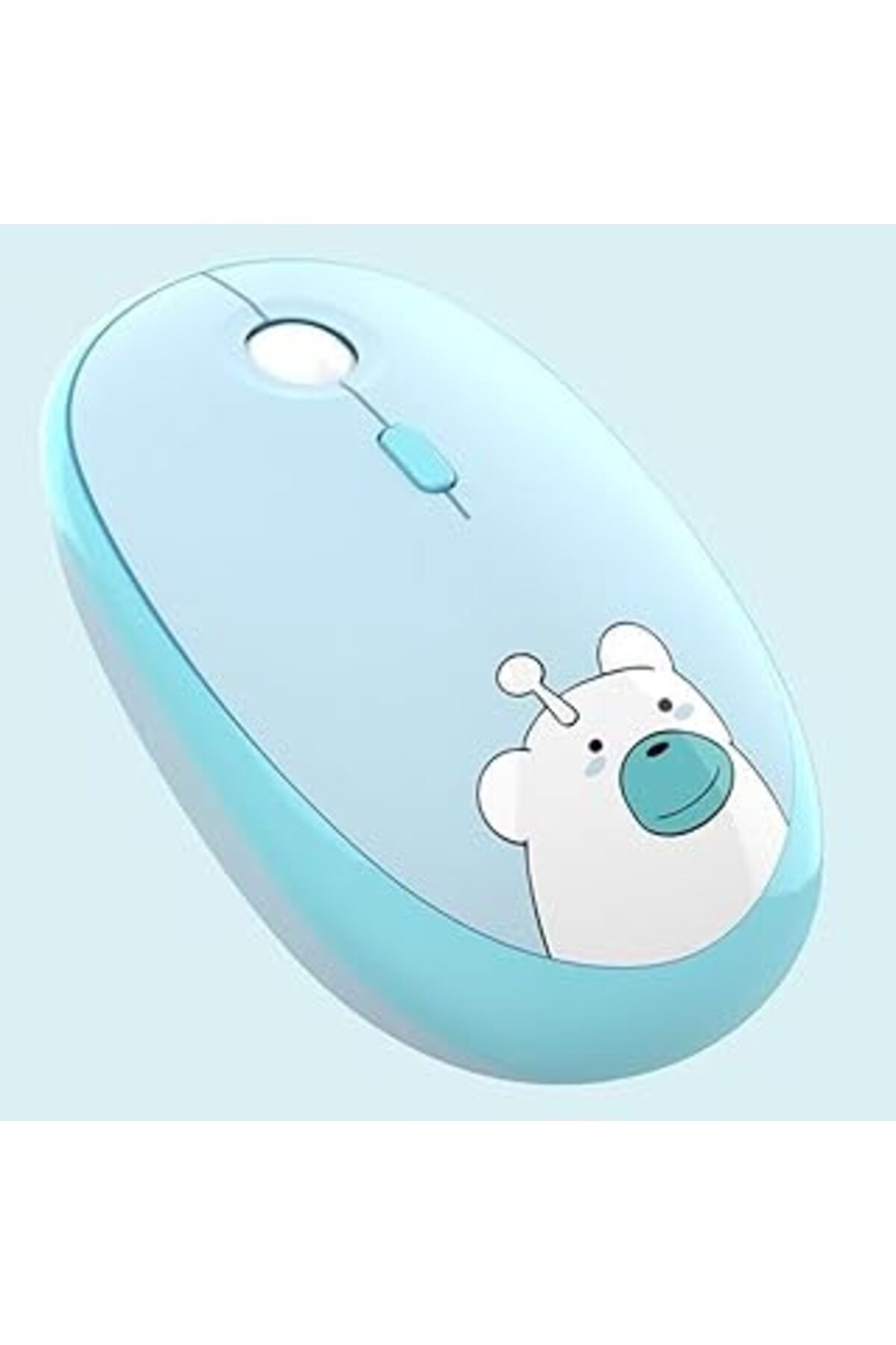 Mu Art Geezer Kablosuz Mouse Wireless Mouse Renkli Ayıcık Tasarım Kablosuz Sessiz Bilgisayar Notebook Lapt