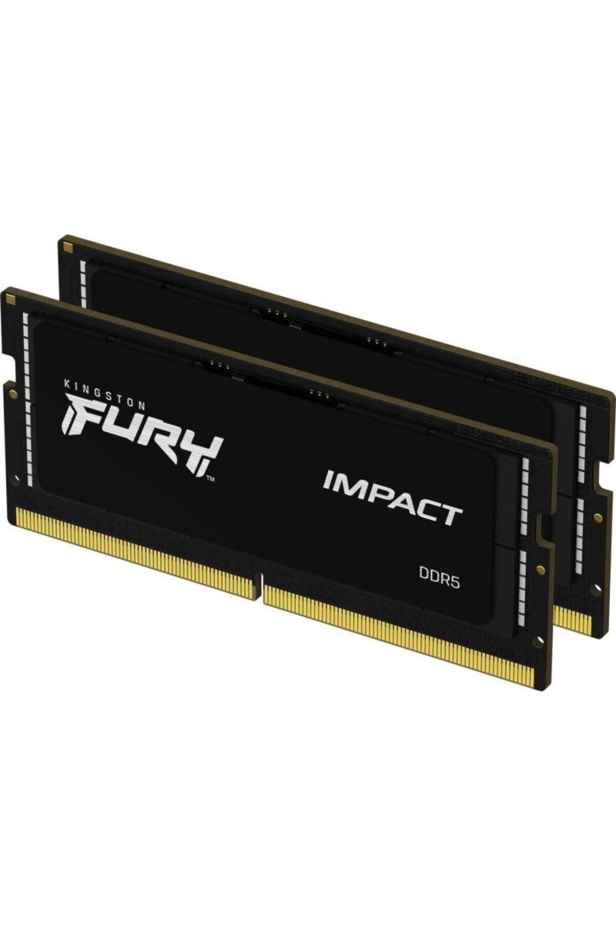 Kingston-Kingston FURY Impact laptop memory, 32GB(2xx16GB), DDR5, 5600MHz, CL40, 1.1v, Dual Channel Kit 2