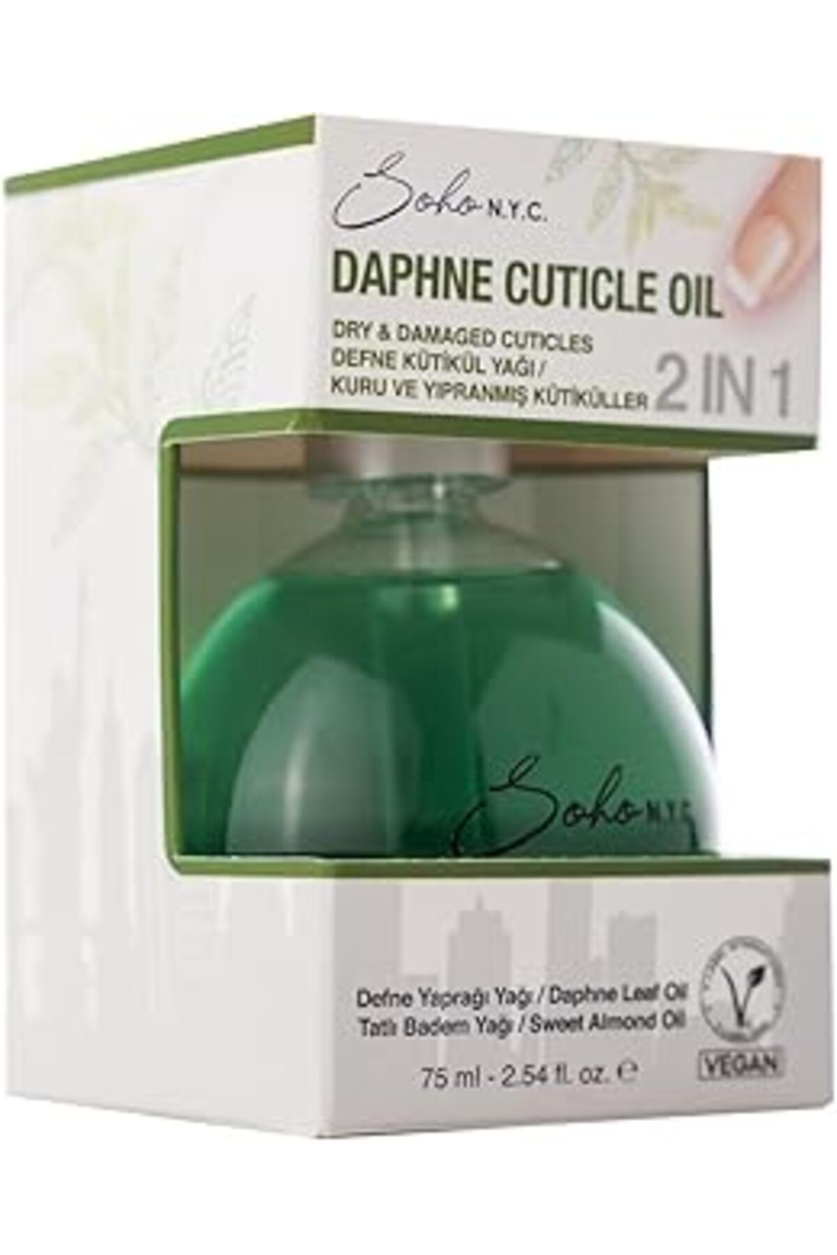 Karachil Soho N.Y.C. Kütikül Yağı-Defne-Çatlak Azaltıcı 75 Ml