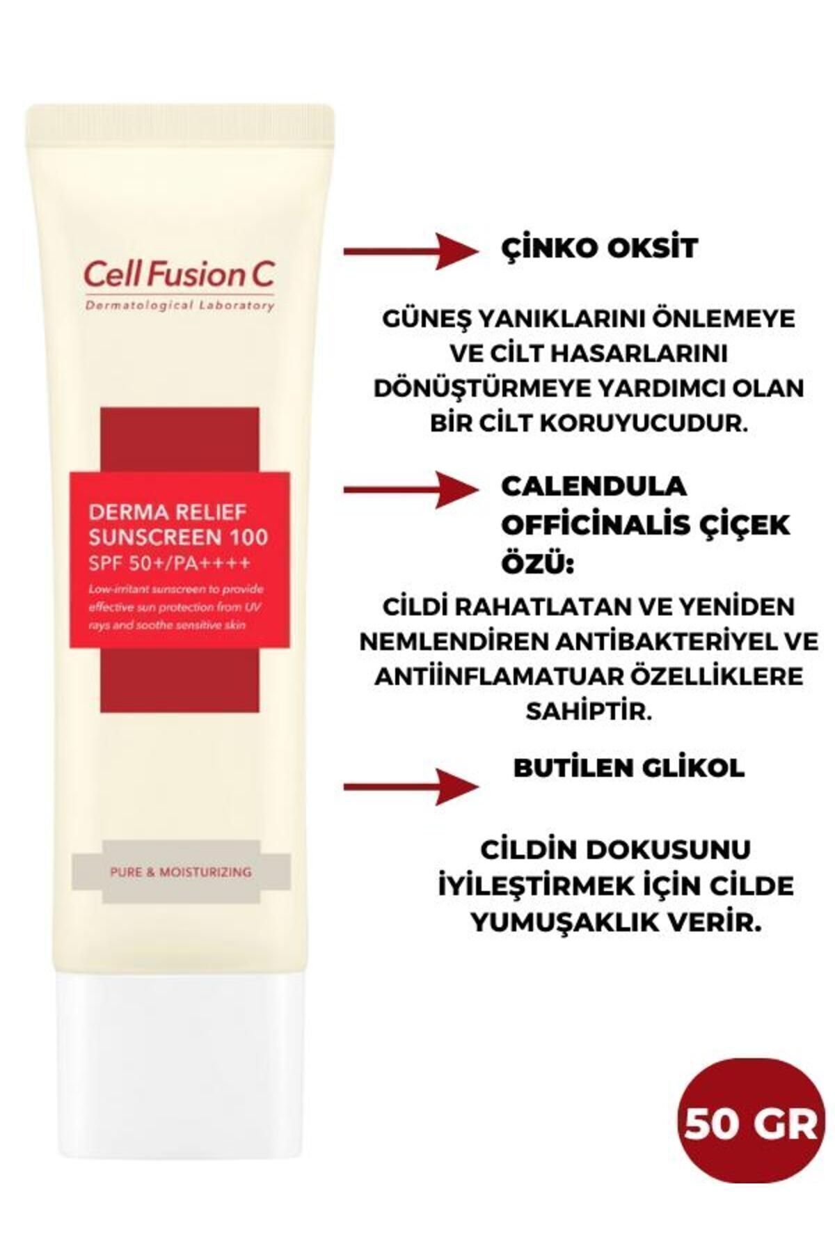 Cell Fusion C-DermaRelief100Spf50/pa - Children's and Adult Sunscreen andAdvancedSunscreen 3