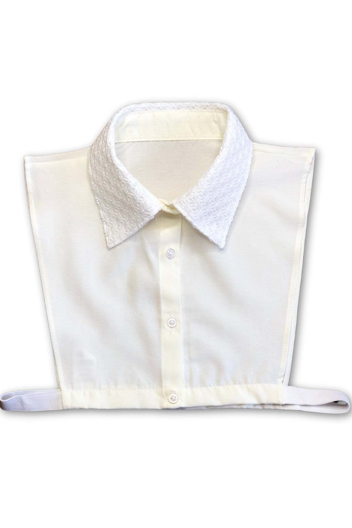 mirach-Mirach Textile Damen-Hemdkragen mit Spitzendetails – Limitierte Auflage der Lilyum-Kollektion – handgefertigt 1