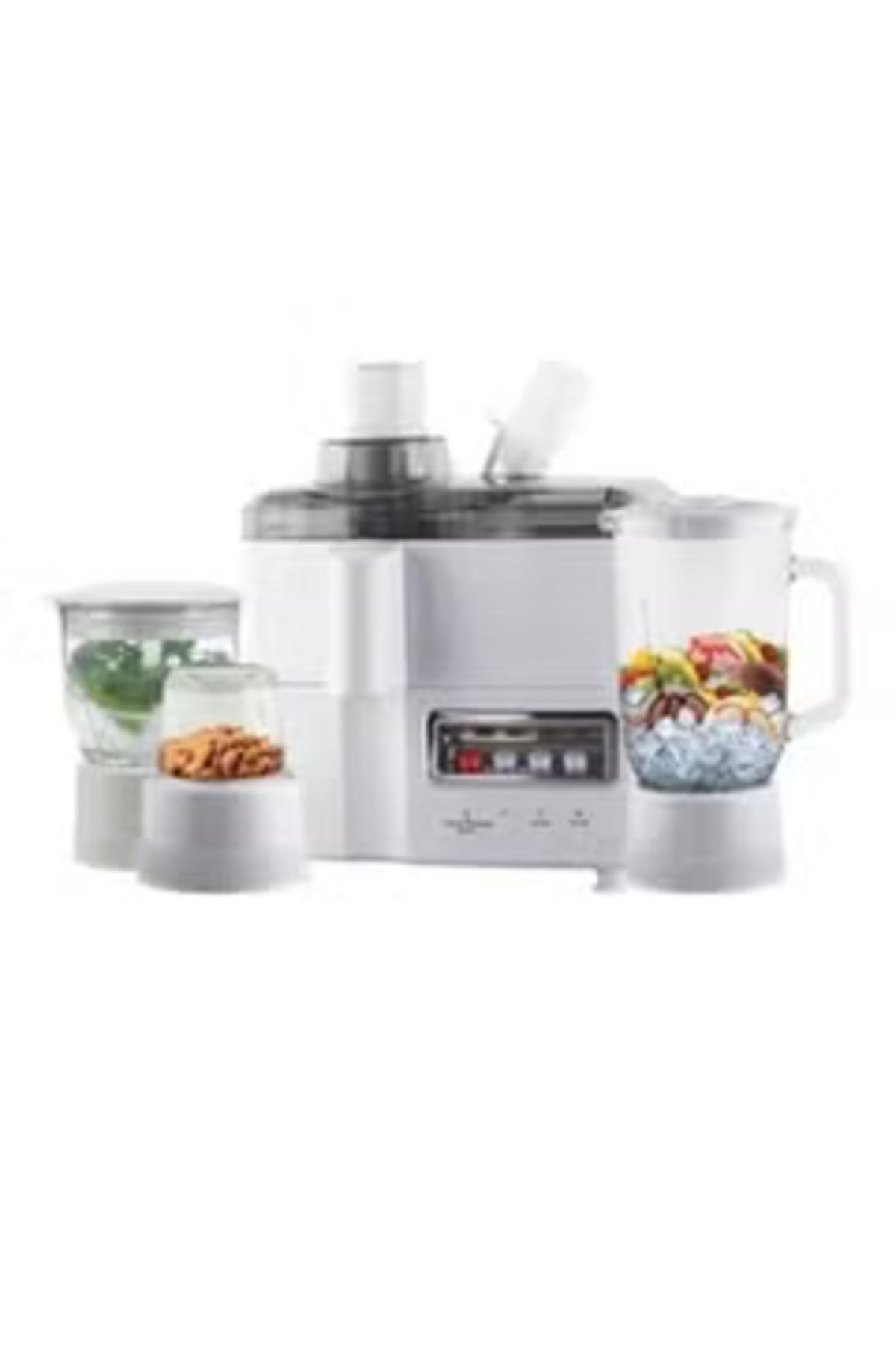 Techno Best-400W Electric 4 In 1 Juicer with Blender and Grinder, 1600 ml Capacity-BEJ-001 3