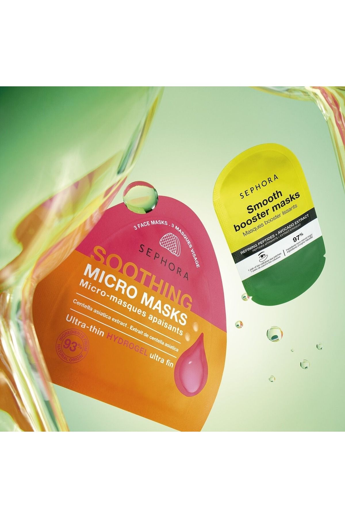 SEPHORA-Micro Masks Ultra-Thin Firming Hydrogel Face Masks with Red Berry Extract 3pcs Set 5