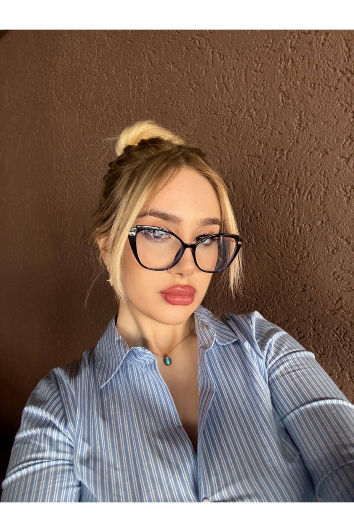 LOOKUP-Blue Light Protection Glasses - Anti Blue Light Optical Compatible 55 Length 142 Height 40 3