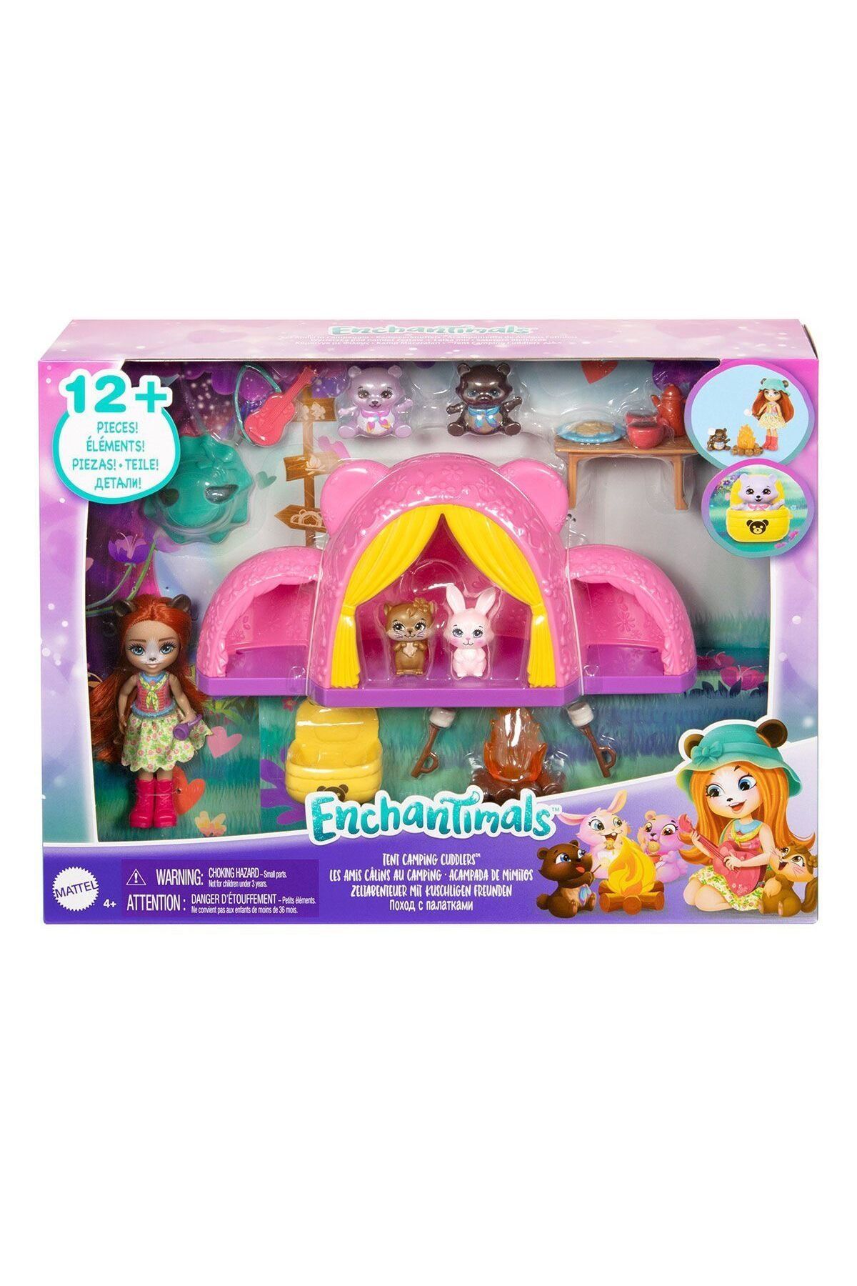 TimeStart HTW71 Enchantimals Maceracı Kampçılar Oyun Seti