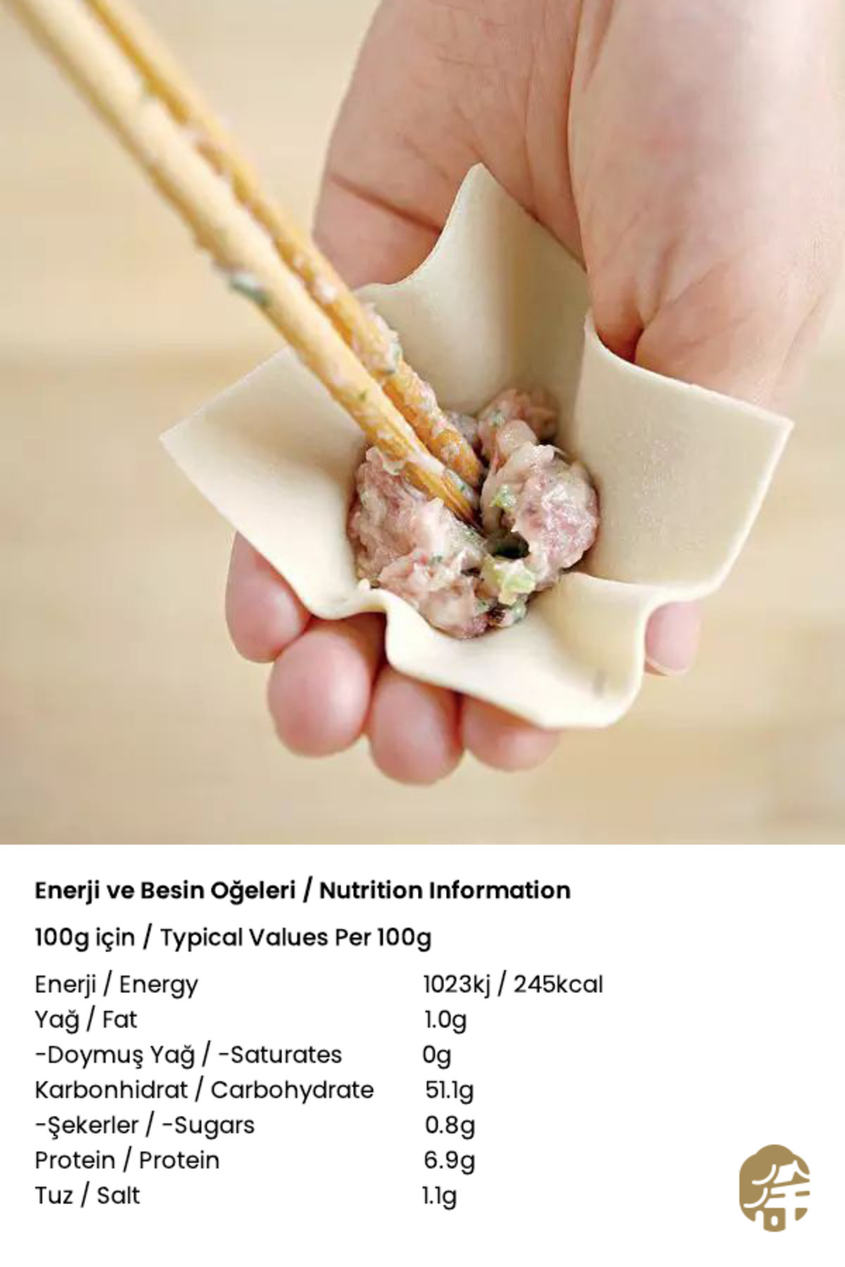 wontonsp　RP XUSHI GIDA Wonton Yufkası ( Frozen Wonton Wrapper ) - 500G