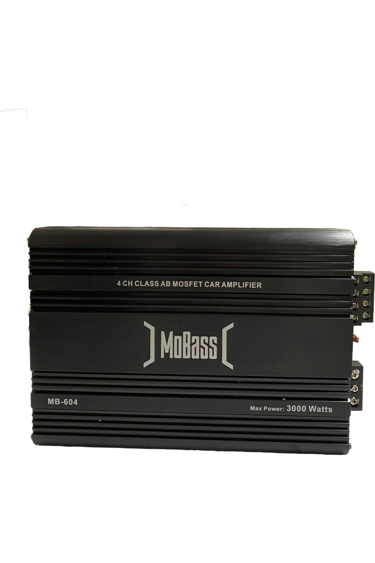 MOBASS MB604 4 KANAL OTO AMFİ 3000 WATT 2YIL GARANTİLİ
