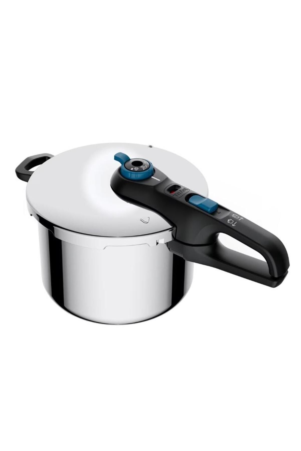 TEFAL-Tefal Secure Trendy pressure cooker, 8l, stainless steel (Silver) 1