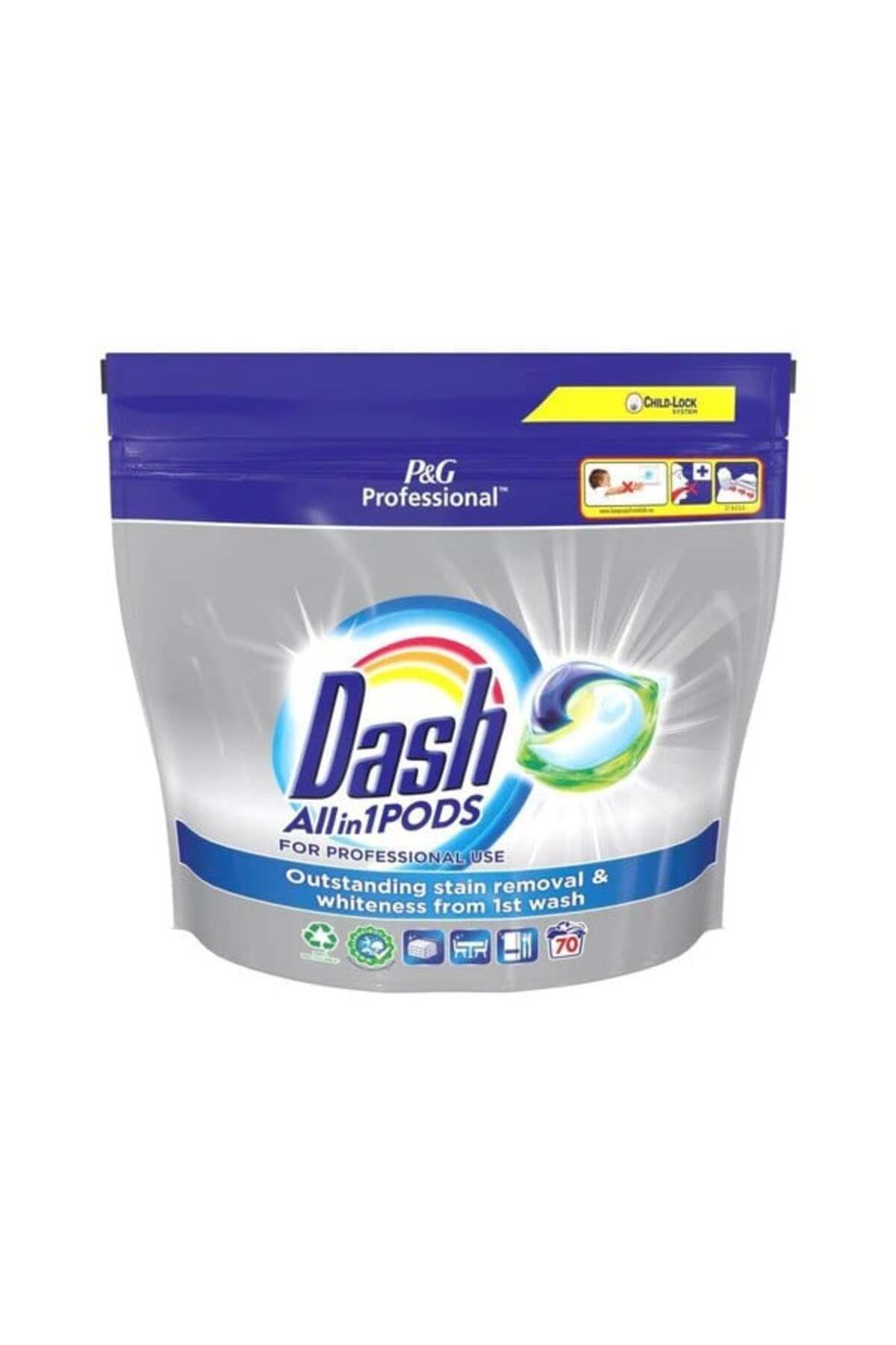 Dash Detergent De Rufe Profesional, 70 Capsule, Capsule - One Size
