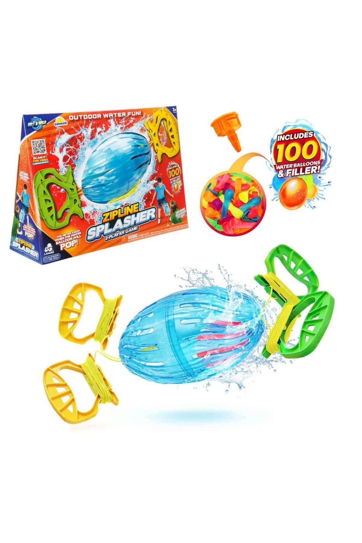 TimeStart Zipline Balon Su Oyunu