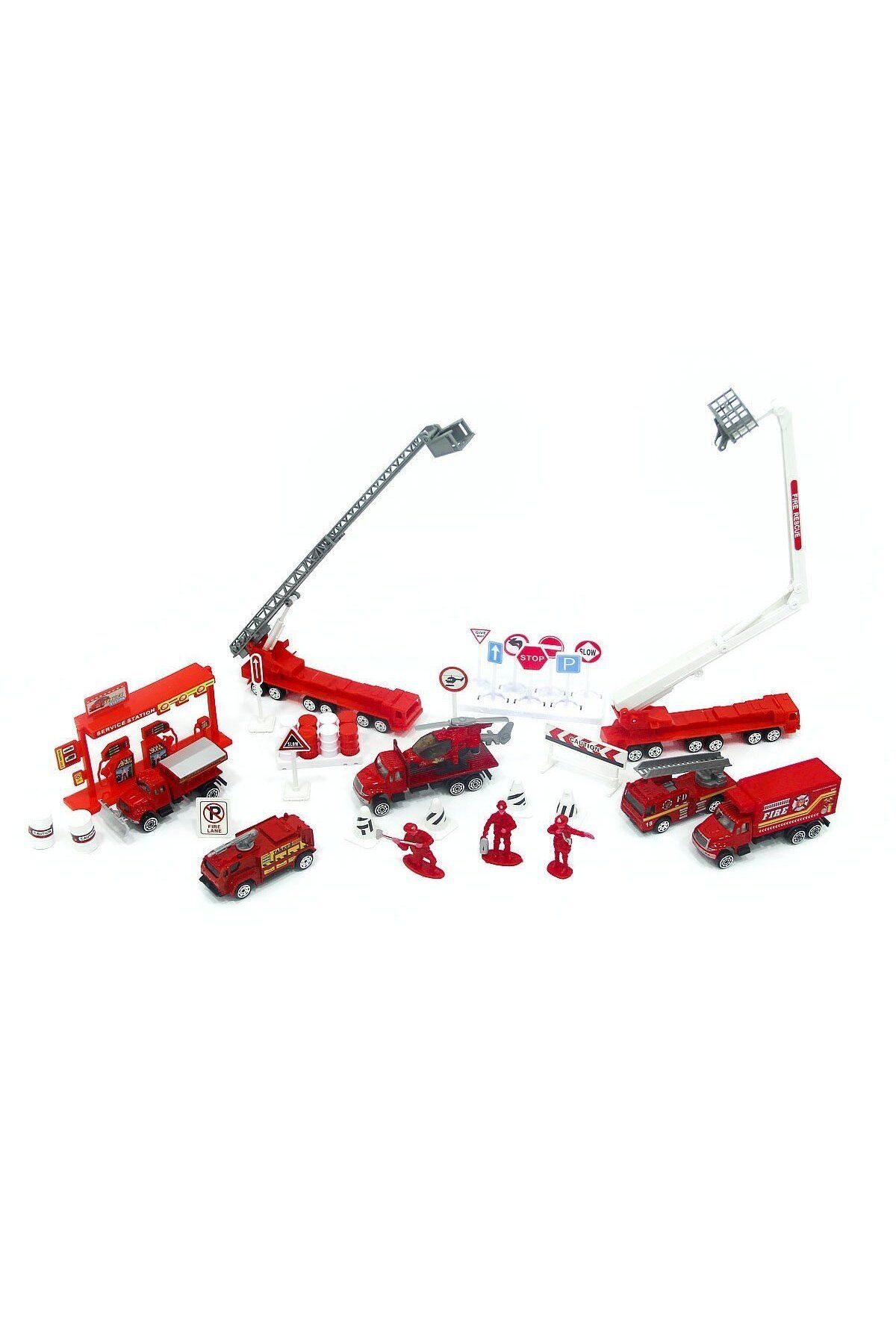 TimeStart Eğitici 1:87 Metal Oyun Seti 40 Parça