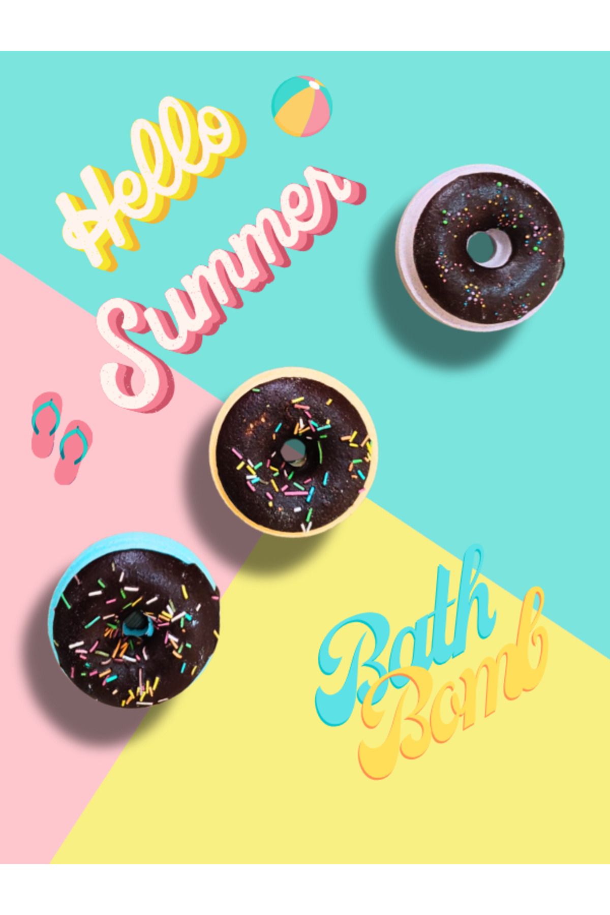 DR.RAİN hello sumer donut nem bombası banyo topu jakuzi topu