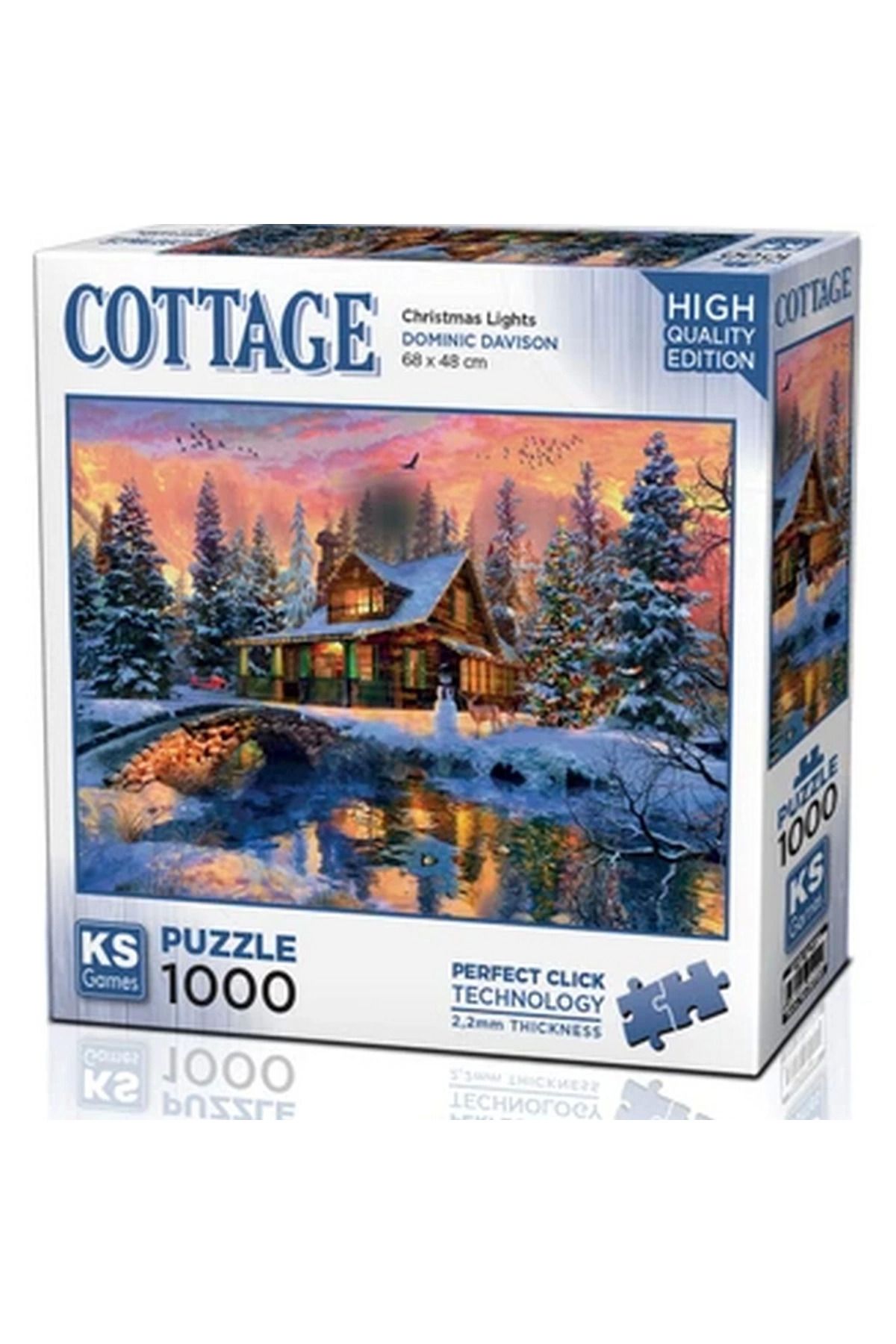 TimeStart Eğitici Games Christmas Lights Puzzle 1000 Parça 20720