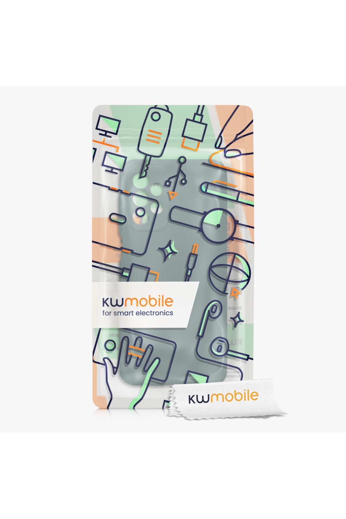 KWmobile-Case For Samsung Galaxy A23, Silicone, Green, 57829.171 7