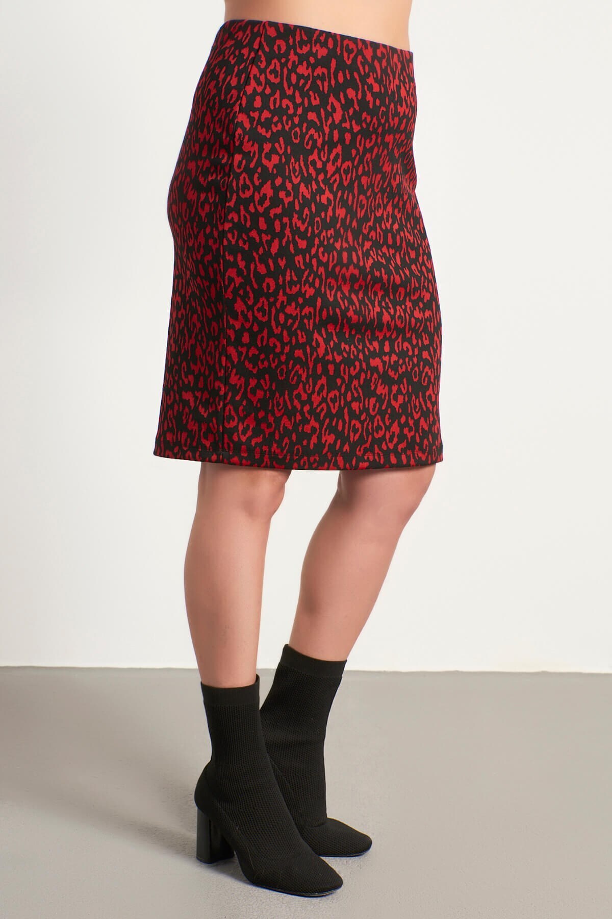 MYLİNE-Knitted Pencil Skirt 4