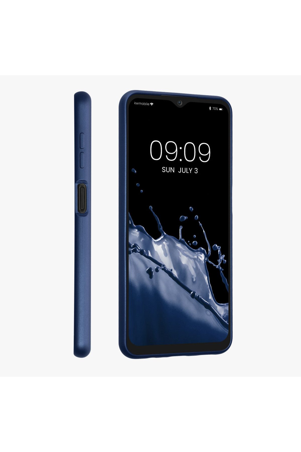 KWmobile-Husa pentru Samsung Galaxy A04s, silicon, albastra, 60135.64 5