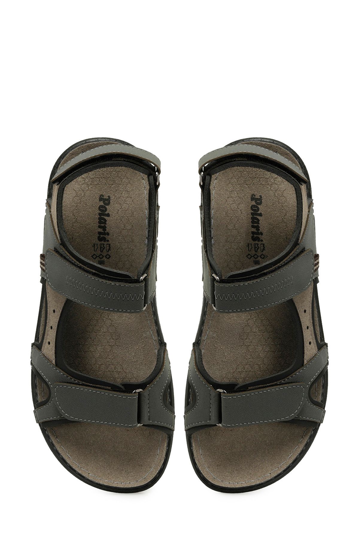 Polaris-408023.M5FX Khaki Herren Sandalen 4