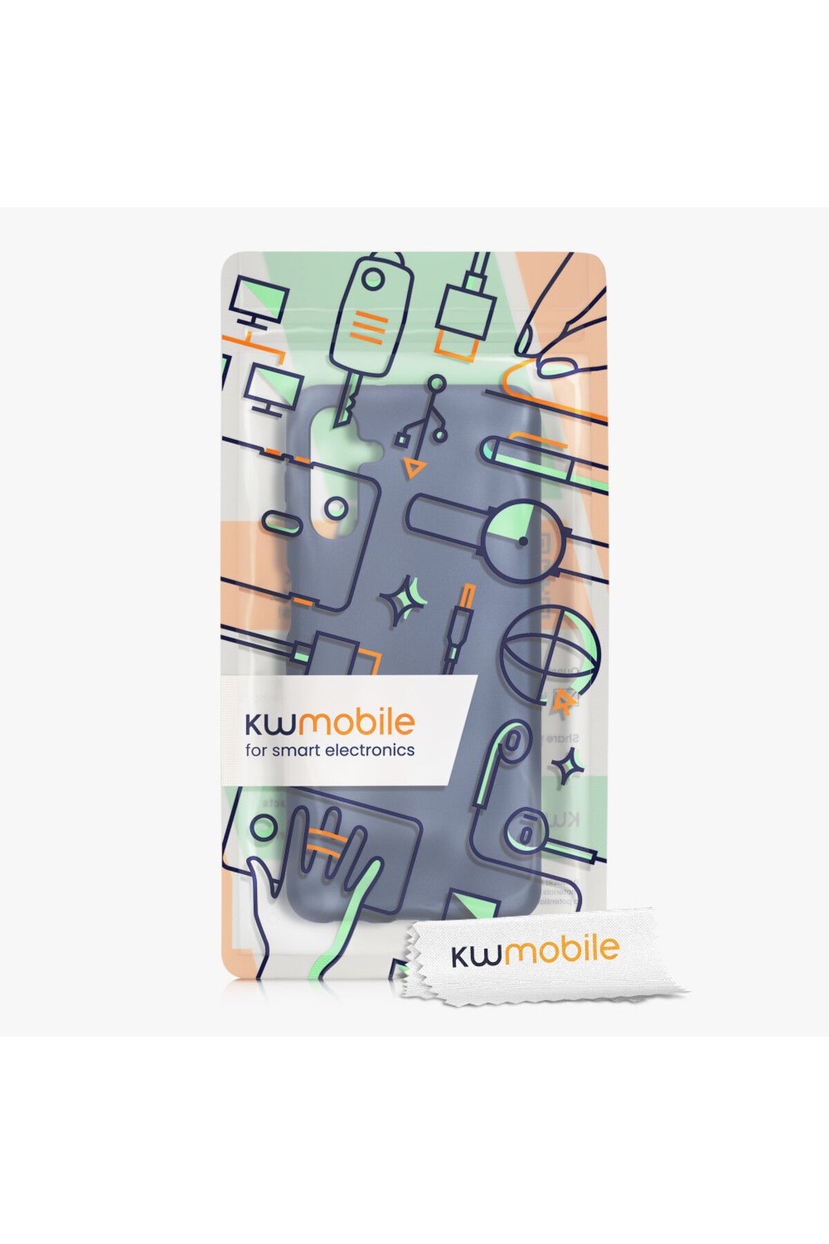 KWmobile-Husa pentru Samsung Galaxy A04s, silicon, albastra, 60135.64 7