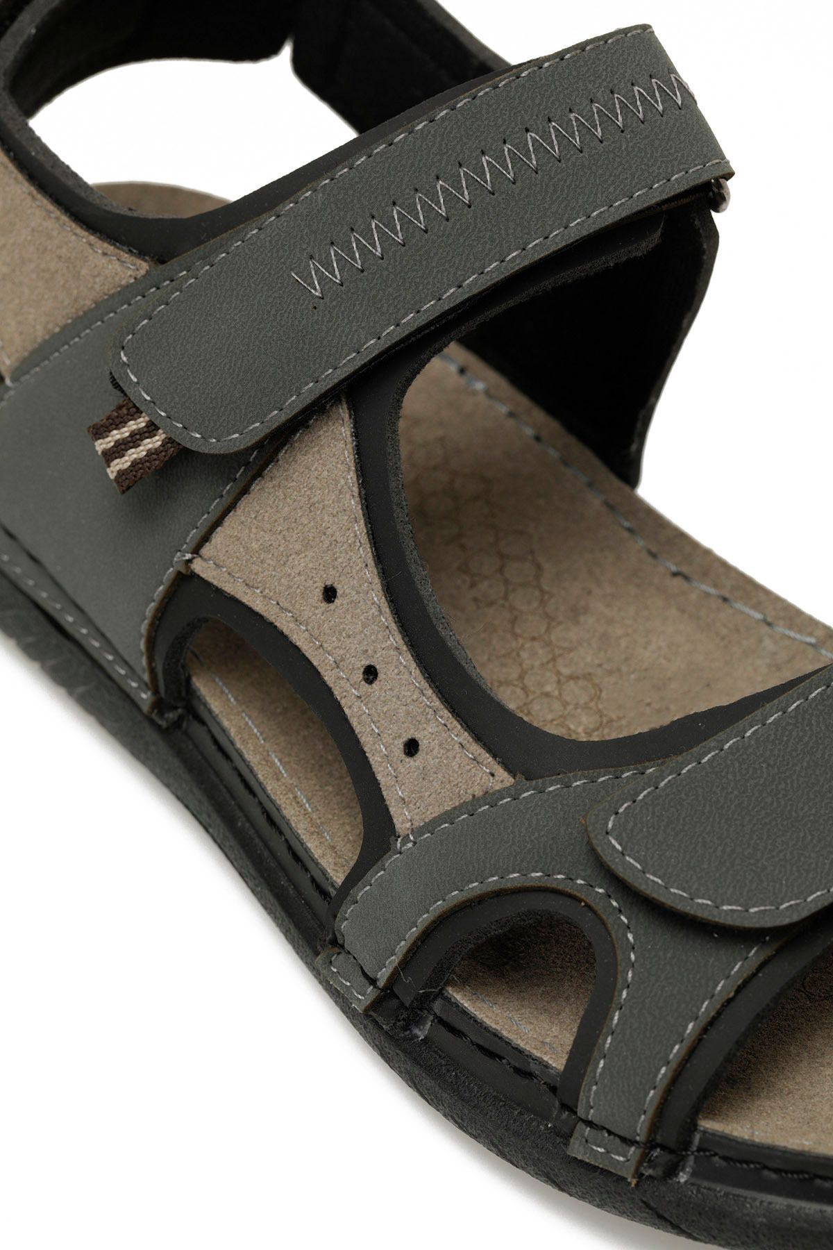 Polaris-408023.M5FX Khaki Herren Sandalen 7