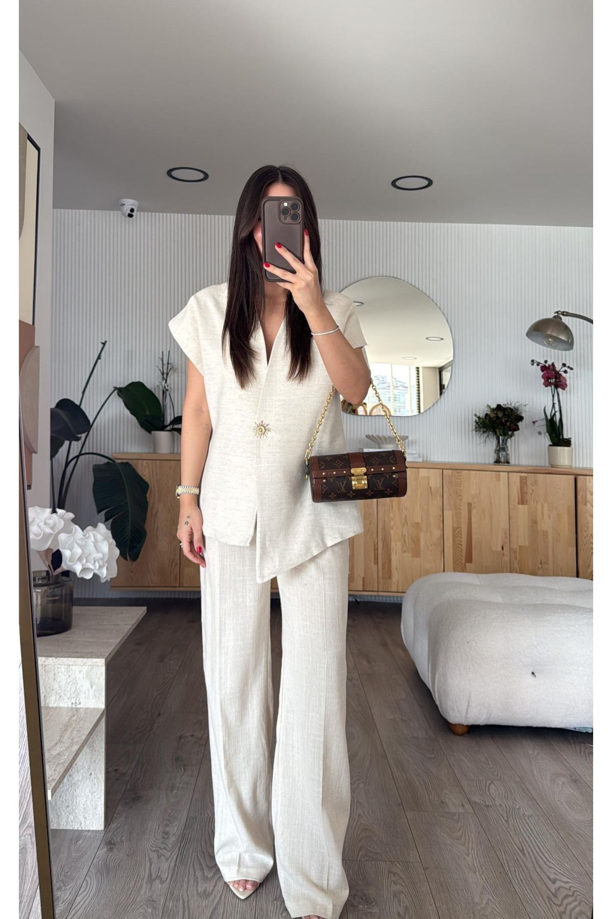 My Blog-Natural 100% Cotton Sun Groomed Vest Trousers Suit - 8647 1
