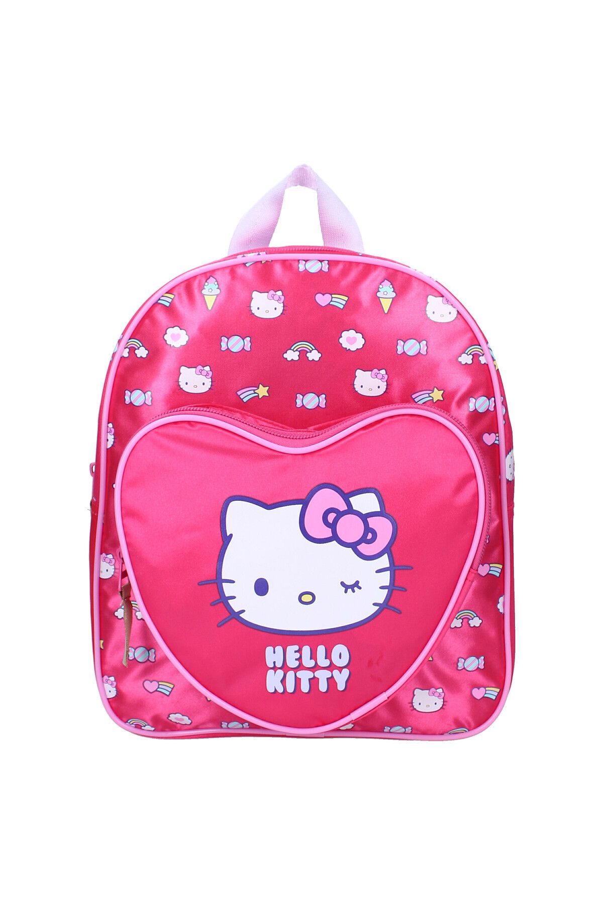 Hello Kitty-Children's backpack, 30x25x11 cm, with two compartments, multicolor, Follow The Rainbow, Hello Kitty 2