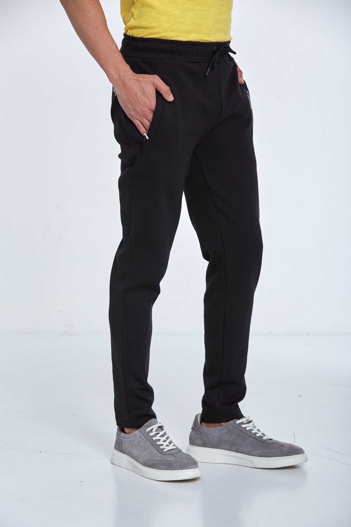 Voltaj-Mark Men's Tracksuit, Black ( # Project Content # ) 7
