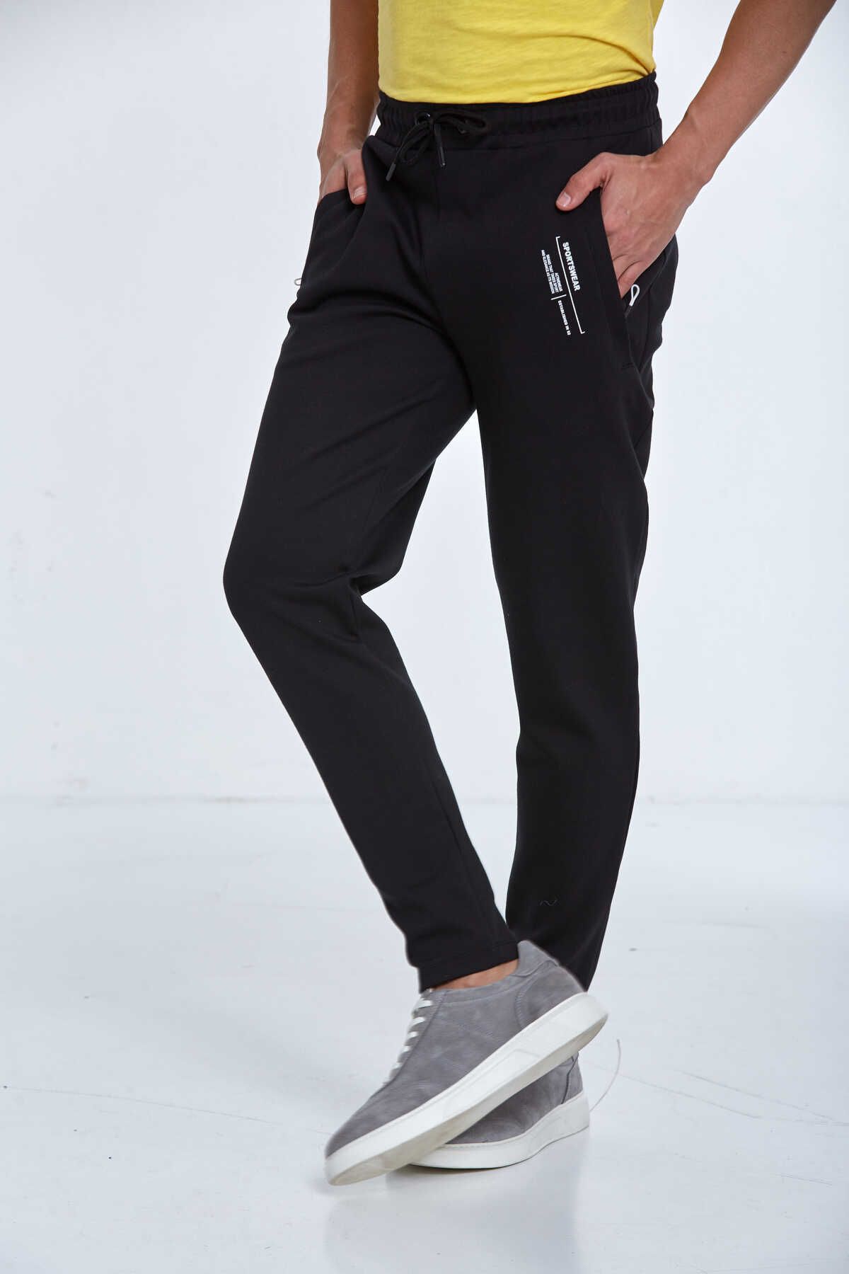 Voltaj-Mark Men's Tracksuit, Black ( # Project Content # ) 6