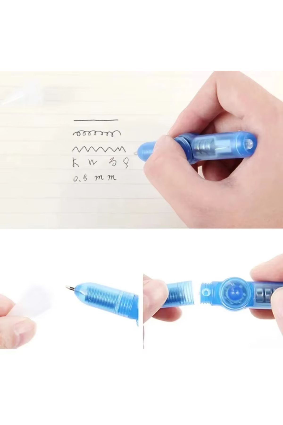 Generic-Fidget Spinner Pen with Led Light - Spinning Toy and Non-Exhausting Pen 8