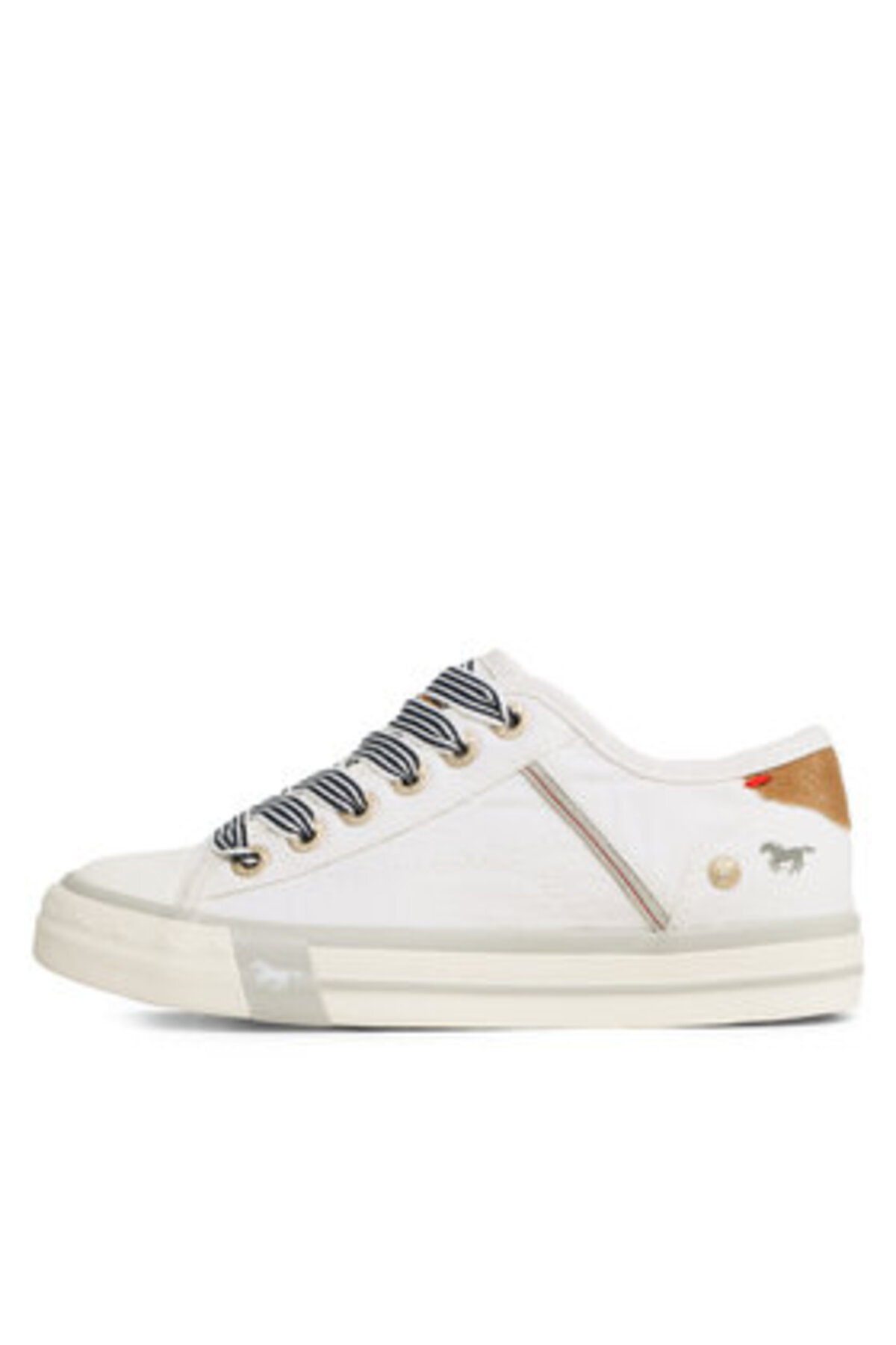 Mustang-unisex children's sneakers 5024318-1 white 1