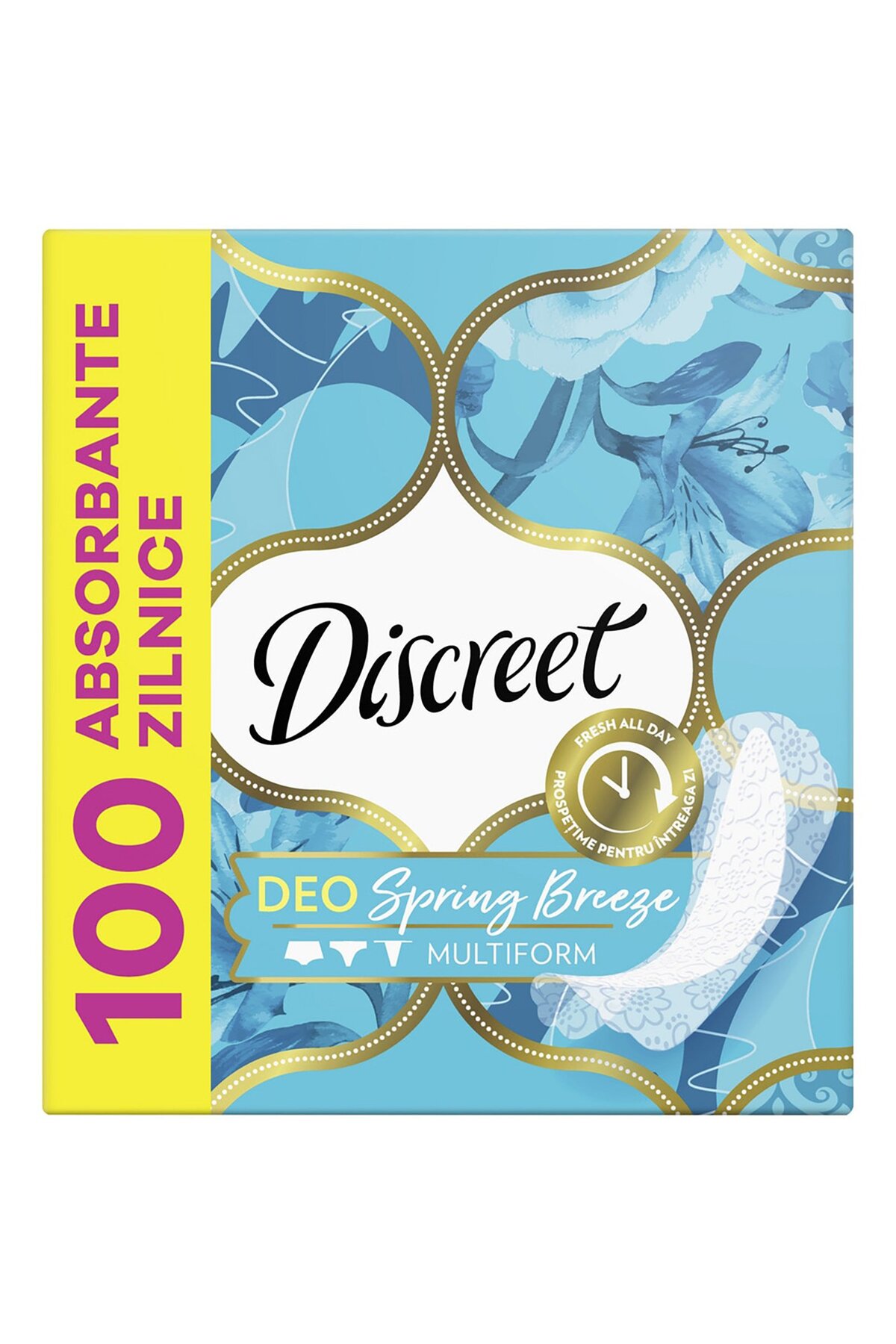 Discreet Denní savé dezodoranty Spring Breeze, 100 kusů