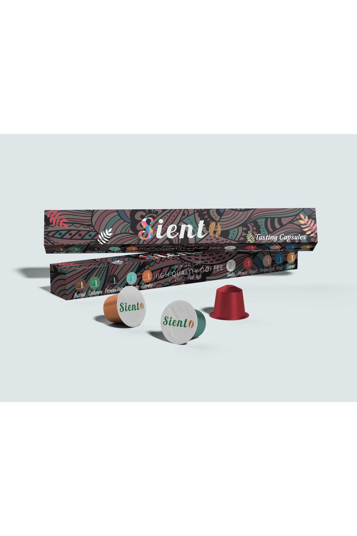siento gıda Mix (Karışık) Kapsül Kahve 1 Kutu (10'lu)