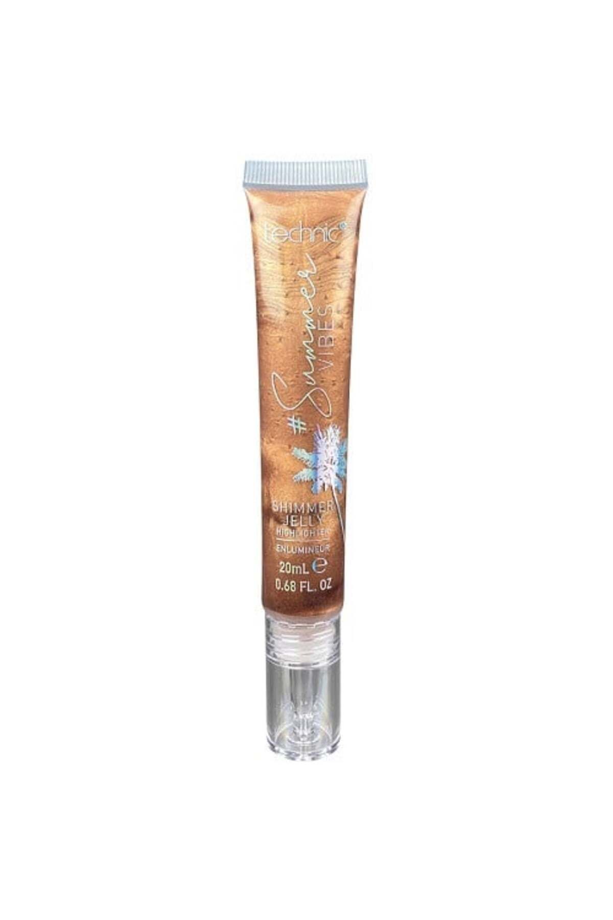 TECHNIC-Illuminator, Technic, Summer Vibes, Shimmer Jelly Highlighter, Bronzed Beauty, 20 ml 1