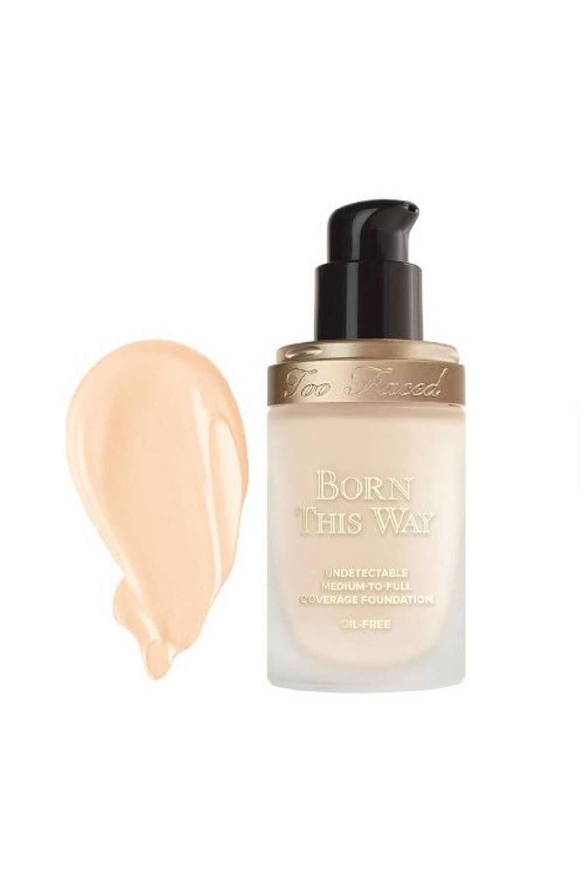 Too Faced Fond De Ten, Too Faced, Born This Way, Undetectable Oil Free, Swan, 30 Ml - One Size