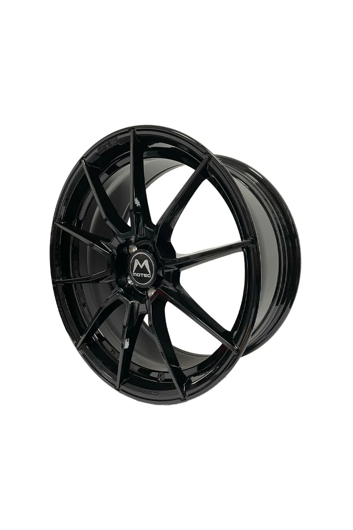 EFL Motec MCR2 Ultralight Gloss Black 8,5x19 5x112 ET38 65.5 Takım Jant (4 Adet)