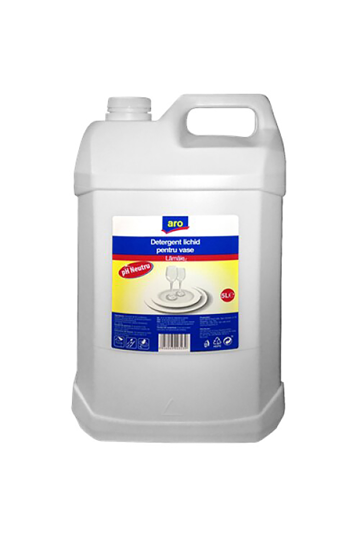 Aro Detergent Pentru Spălat Vase Manual Cu Lămâie, 5l - One Size