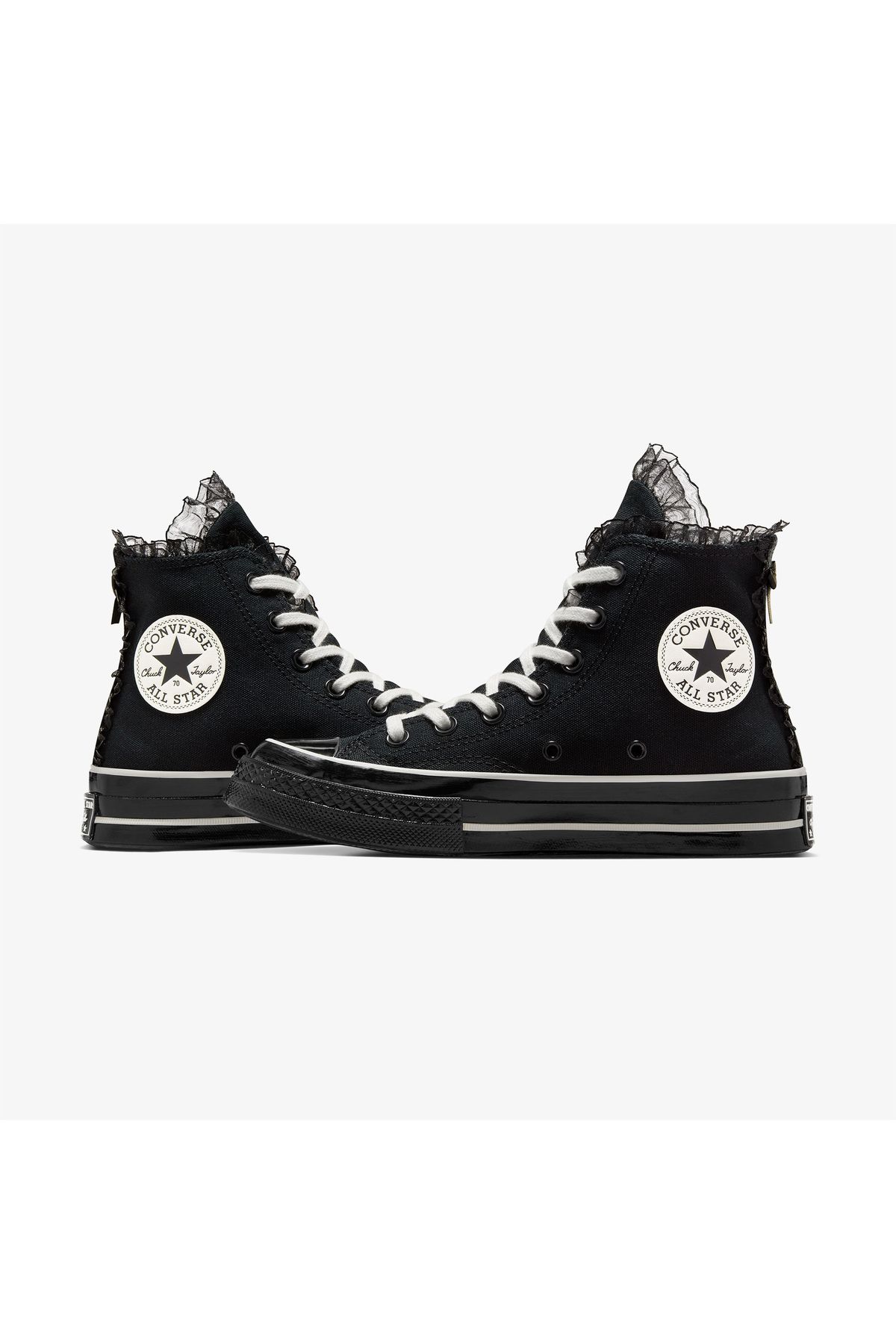 اسنیکر زنانه چاک 70 کفش روزانه A10026C سیاه Converse