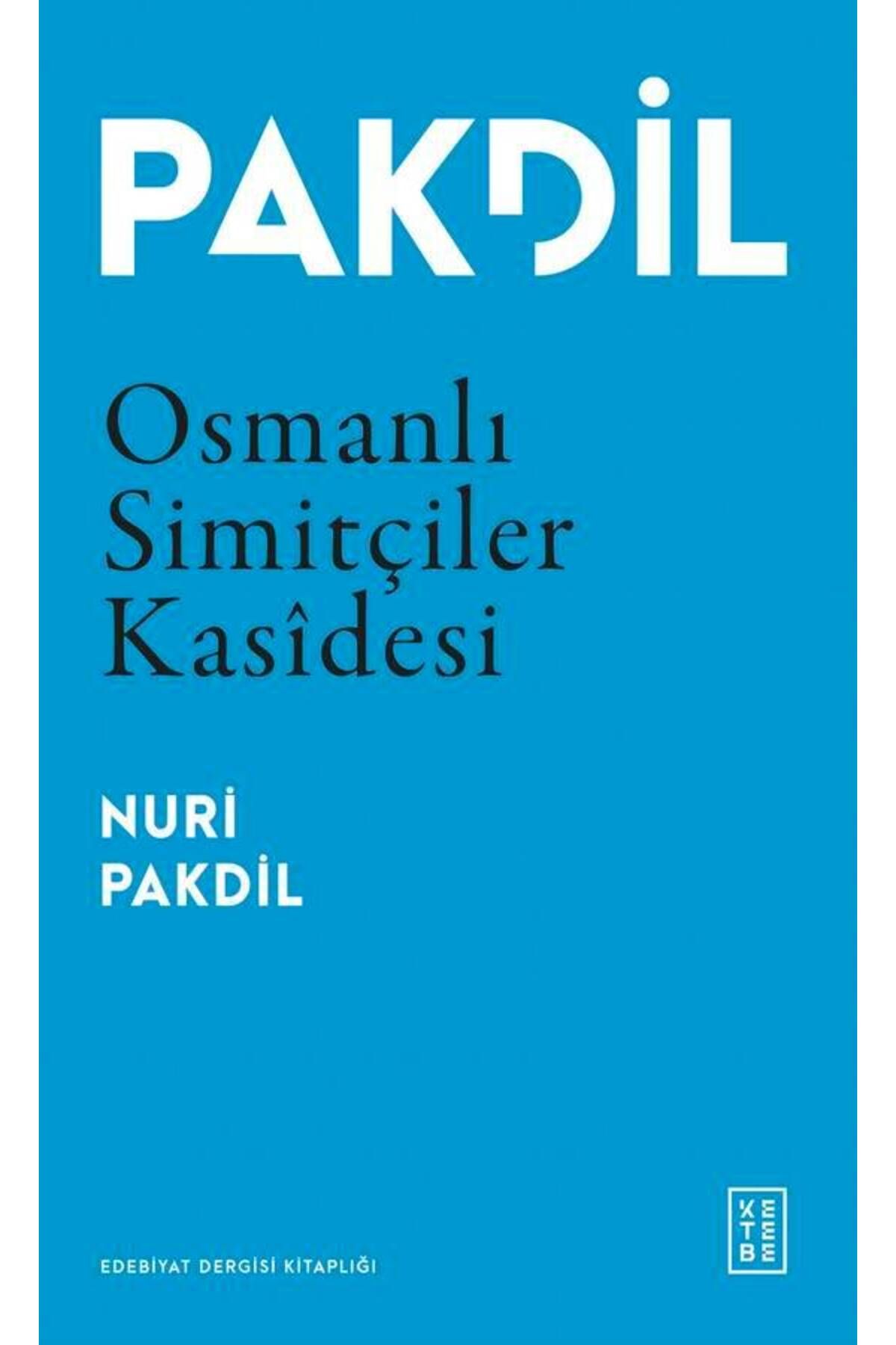 Ketebe Yayınları KETEBE Osmanlı Simitçiler Kas desi