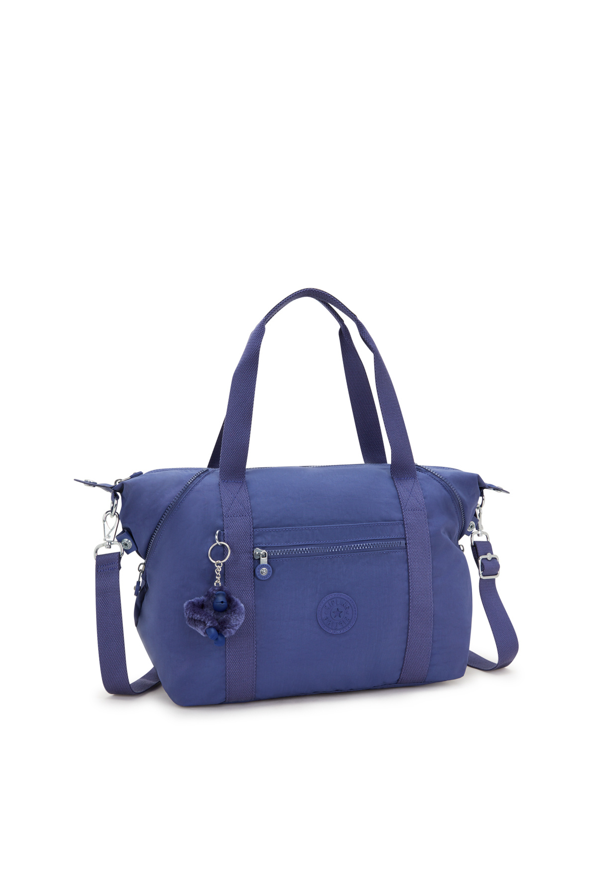 Kipling-Art Medium Female Tote (With Removable Shoulderstrap) - Ocean Blue 4