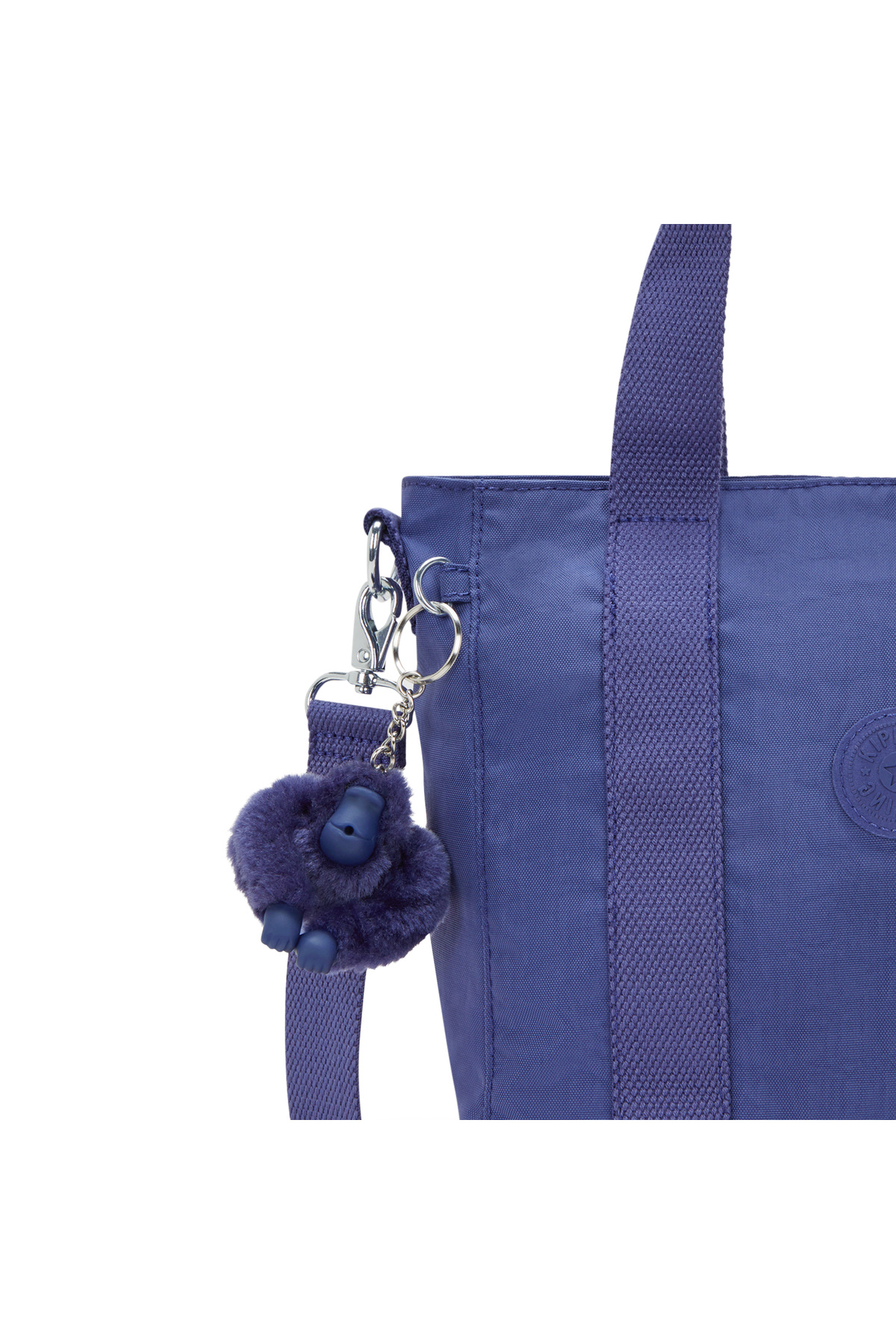 Kipling-Asseni Mini Small Tote (With Removable Shoulder Strap) Female Ocean Blue 5