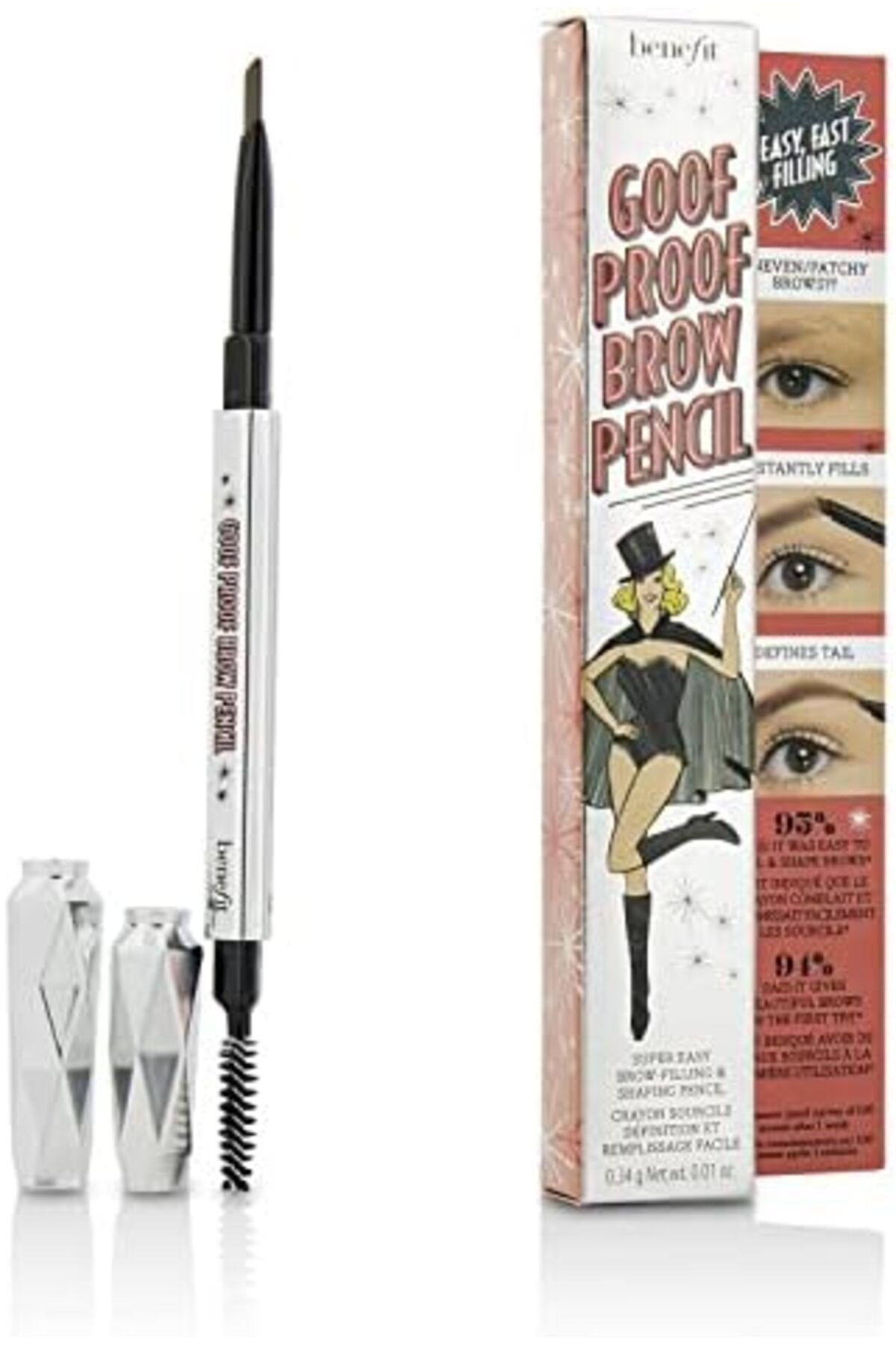 BENEFIT-Goof Proof Eyebrow Pencil - 3 Medium 5