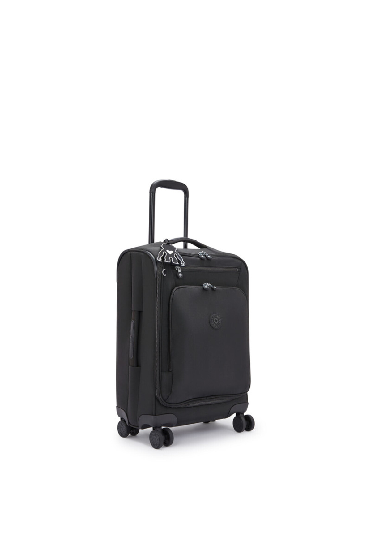 Kipling-New Youri Spin Small Wheeled Luggage Unisex Black Noir 4