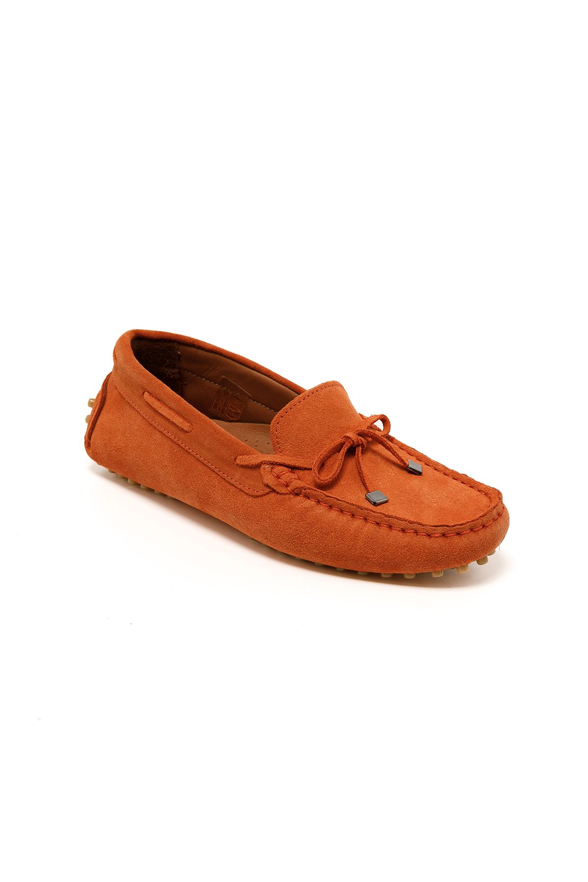 John May-Women / Girls Sneaker (Casual) Rc-25Y-058-R1822 John May Orange Suede 2