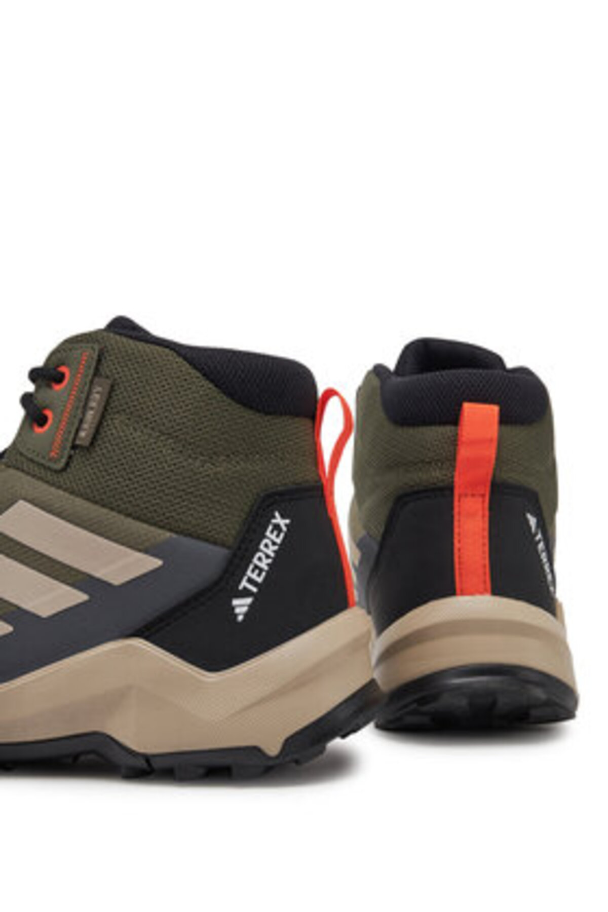 adidas Terrex Ax4R Mid Rain.Rdy Verde-Gri Ghete de trekking pentru