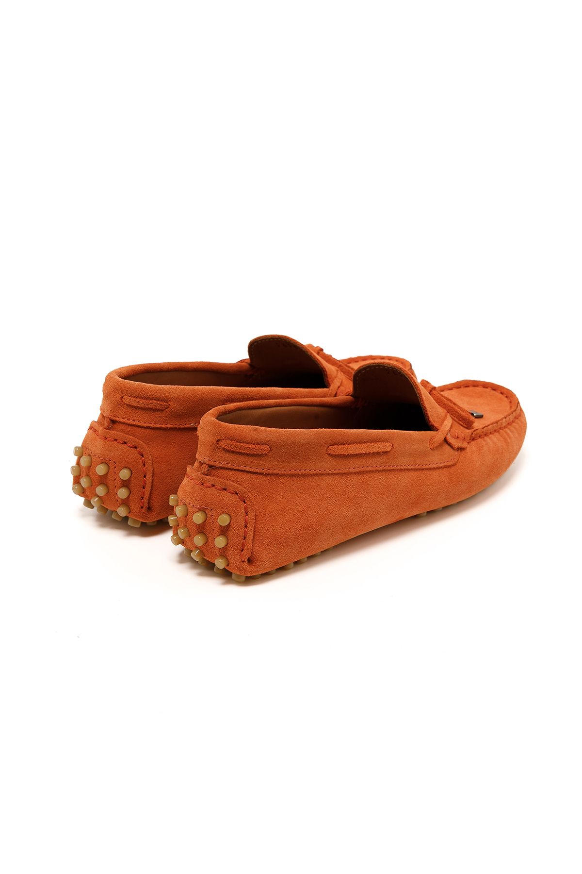 John May-Women / Girls Sneaker (Casual) Rc-25Y-058-R1822 John May Orange Suede 5
