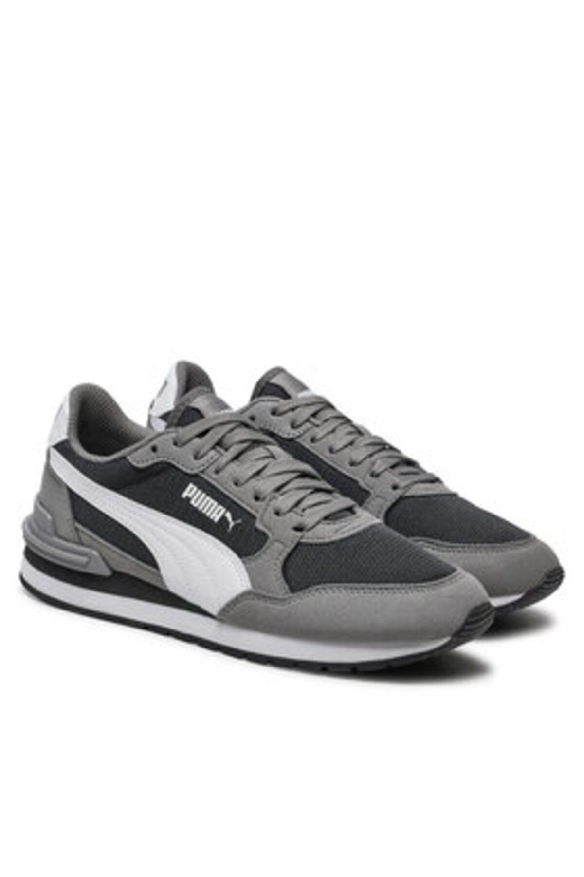 Puma-unisex children's sneakers 399876 black 1