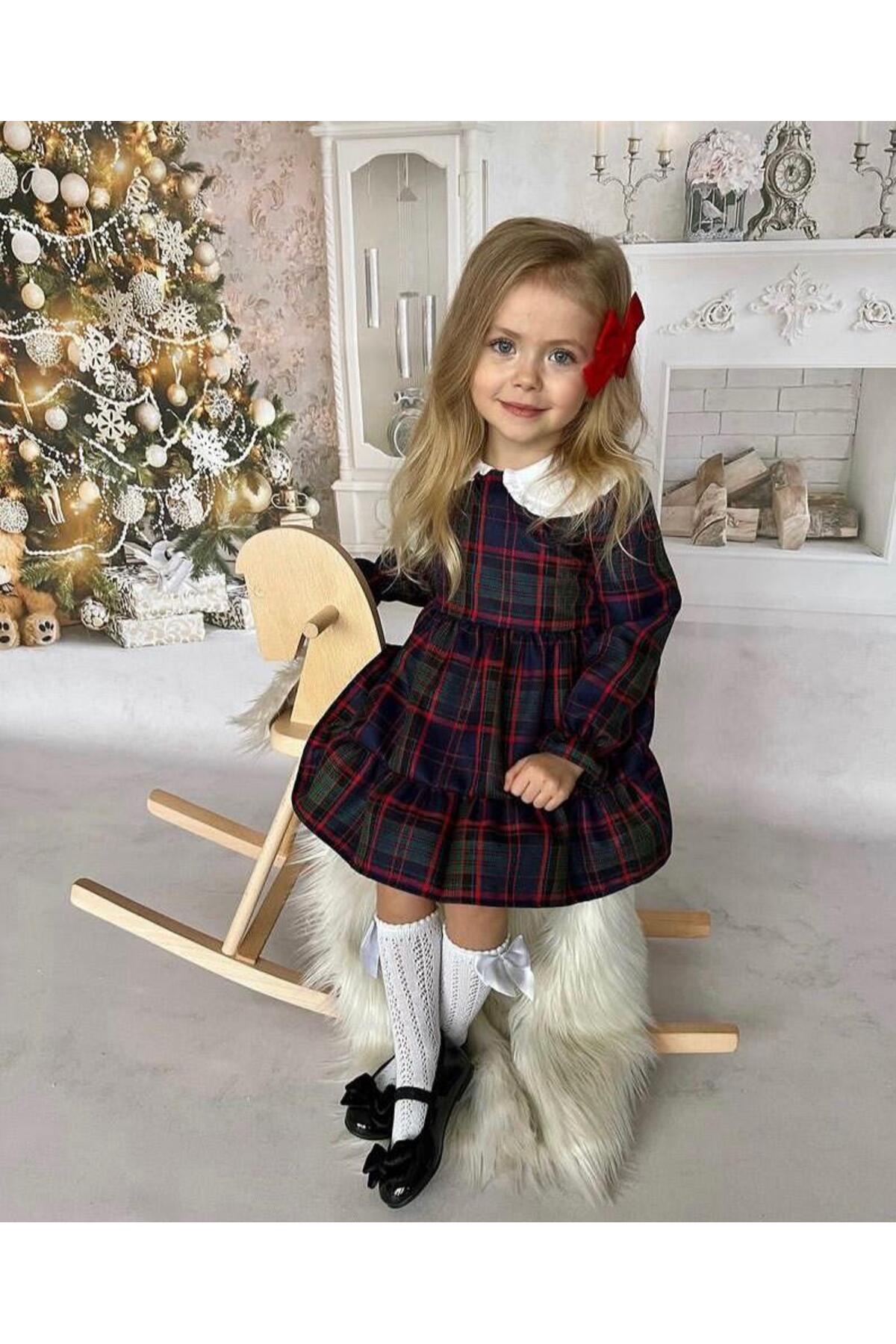 BEBEĞİME ÇORAP Fiyonklu File Dizaltı Çorap Kız Çocuk / Kız Bebek Beyaz fotoğrafı 3 (önizleme)