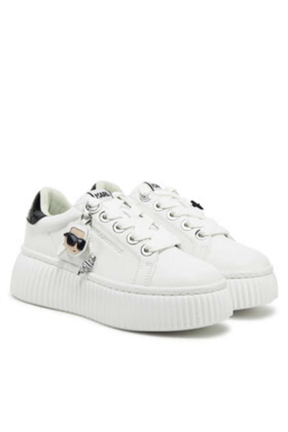 Karl Lagerfeld Adidasi Dama Albi Femeie - 39