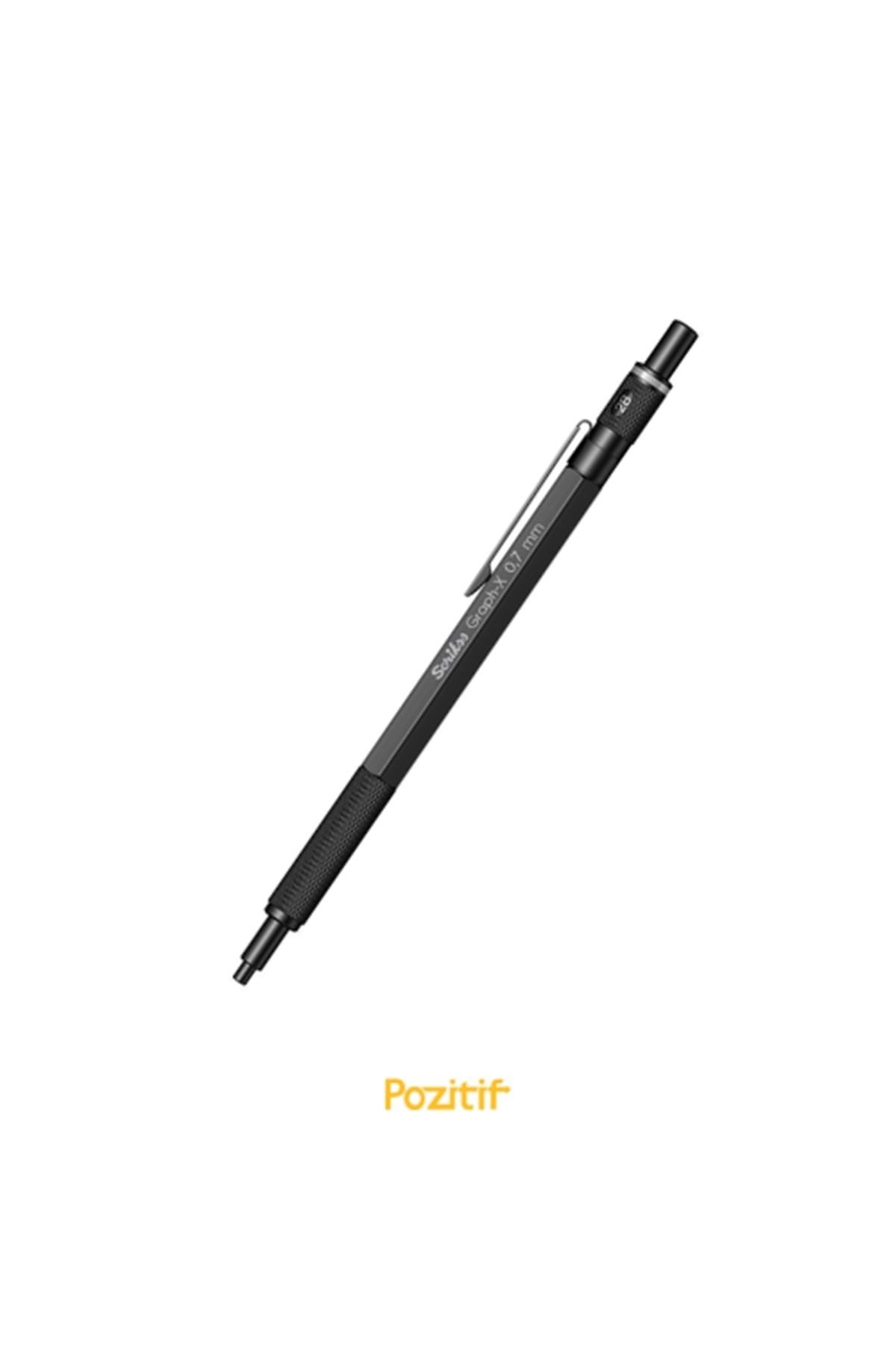 Scrikss-Graph-X Versatil - 0.7 mm Black Matte, Transparent Ambassador 2