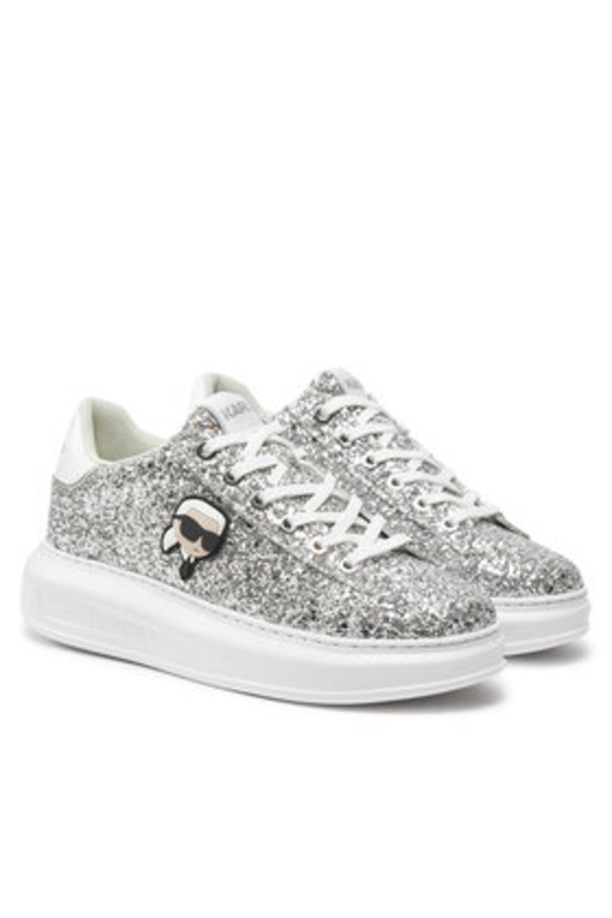 Karl Lagerfeld Adidasi Dama Argintii Femeie - 38